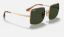 Ray-Ban RB1971 Square 914731 Altin Rengi Güneş Gözlüğü