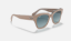 Ray-Ban RB2186 State Street 12973M Şeffaf Üzeri Bej Rengi Güneş Gözlüğü