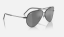 Ray-Ban RBR0101S Aviator Reverse 002/GS Siyah Güneş Gözlüğü