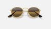 Ray-Ban RB3447 Round Metal 001/G5 Altin Rengi Güneş Gözlüğü