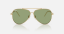Ray-Ban Evolution RBR0101S Aviator Reverse 001/82 Altin Güneş Gözlüğü Fotoğrafı