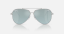 Ray-Ban Evolution RBR0101S Aviator Reverse 003/30 Gümüş Güneş Gözlüğü Fotoğrafı