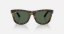 Ray-Ban Evolution RBR0502S Wayfarer Reverse 6790VR Koyu Havana Güneş Gözlüğü Fotoğrafı